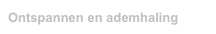 Ontspannen en ademhaling